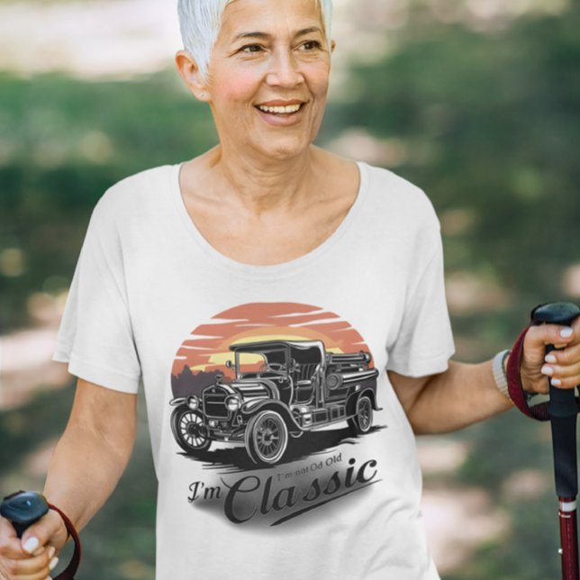 Camiseta Camión vintage No soy viejo Soy clásico (Subido por el creador)