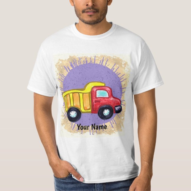 Camiseta Camión volcado (Anverso)
