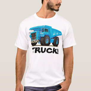 Camiseta Camión volquete para hombre de encargo de la