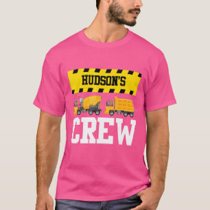 Camiseta Camión volquete personalizado de la tripulación de