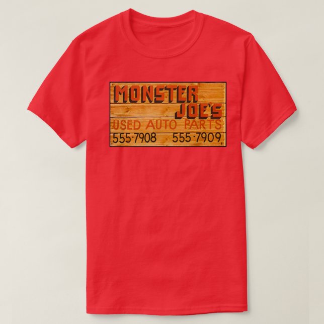Camiseta Camión y remolque (Diseño del anverso)