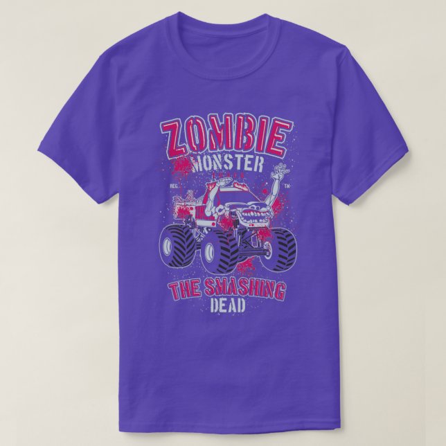 Camiseta Camión Zombie Monster (Diseño del anverso)