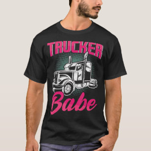 Camiseta Camionera Babe Camionera Mujer Camionera T-S