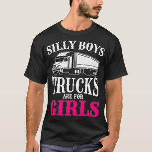 Camiseta Camionera Chica divertida camionera