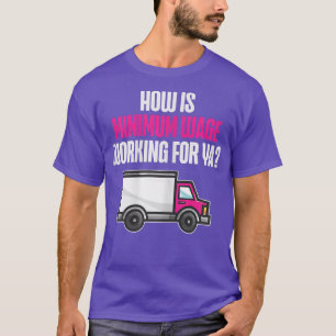 Camiseta Camionera de Camión de Campaña Diesel Fletes Tru