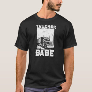 Camiseta Camionera de camionetas para mujeres semiconductor