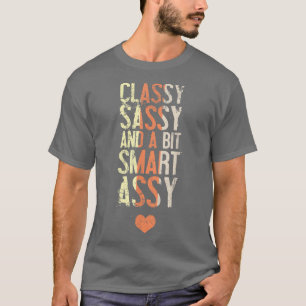Camiseta Camionera De Camper Queen Sassy Y Un Poco Intelige