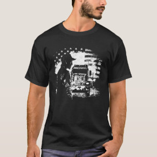 Camiseta camionero americano Big Rigs Diesel Truck Driver 3