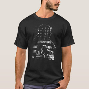 Camiseta camionero americano Big Rigs Diesel Truck Driver 4