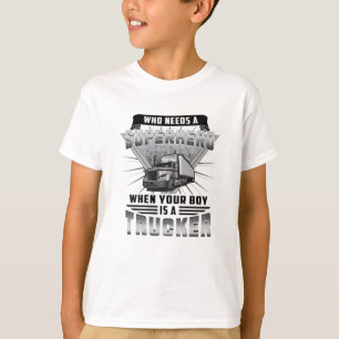 Camiseta Camionero Camión Camión Camión Diversión divertida