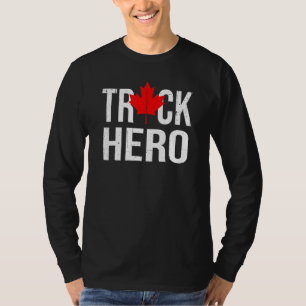 Camiseta Camionero Canadiense de apoyo a Camión de Canadá