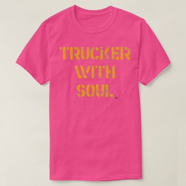 Camiseta Camionero con alma (Diseño del anverso)