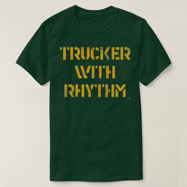Camiseta Camionero con ritmo (Diseño del anverso)