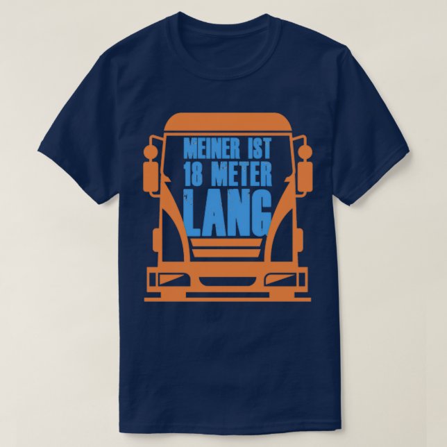 Camiseta Camionero conductor camionero camionero camionero  (Diseño del anverso)