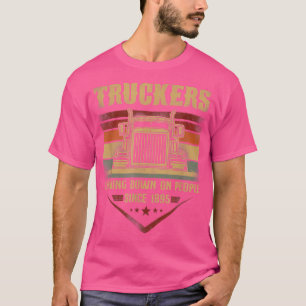 Camiseta Camionero Conductor De Camión Vintage Retro Camion