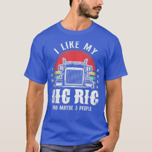 Camiseta Camionero Conductor De Camión Vintage Retro Me Gus