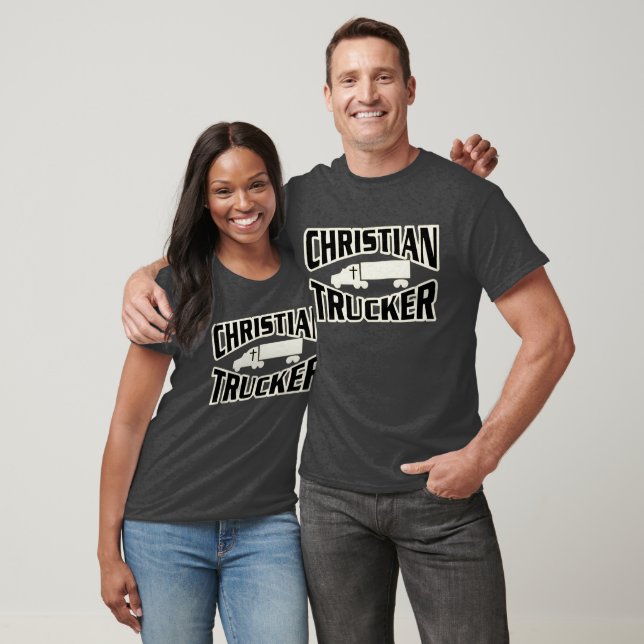 Camiseta Camionero cristiano Unisex (Unisexo)