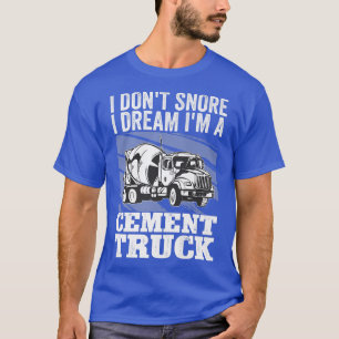 Camiseta Camionero de Cemento Pun No ronco Sueño Soy Cem