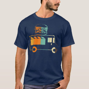 Camiseta Camionero de comida rápida Retro Burger Street Foo