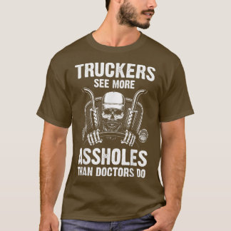 Camiseta Camionero de época Camión mecánico diésel Truc