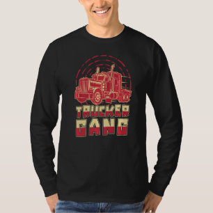 Camiseta Camionero de motociclismo de cola para hombres 18 