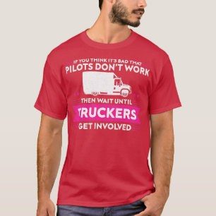 Camiseta Camionero de país de camiones de mujeres Diesel de