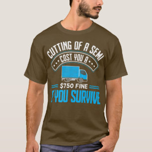 Camiseta Camionero de país de transporte de mercancías Dies