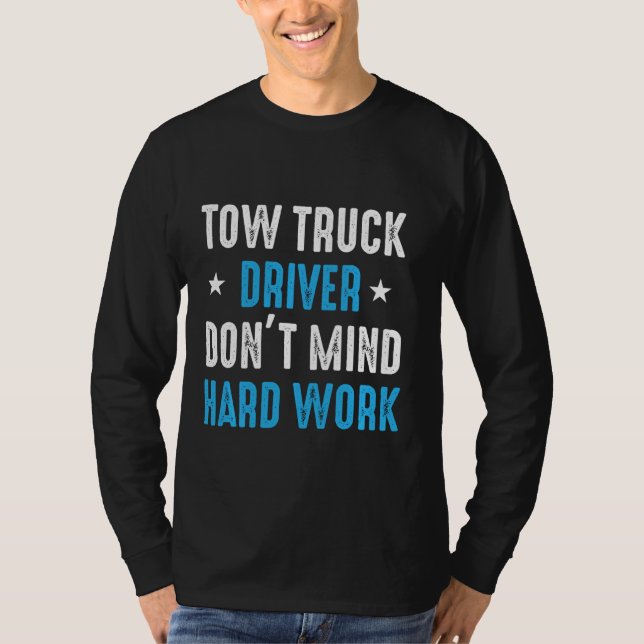 Camiseta Camionero de remolque (Anverso)