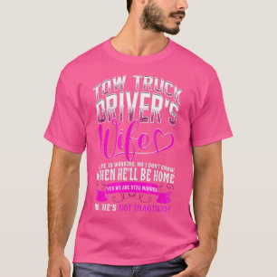 Camiseta Camionero de remolque Esposa Camión de regalo