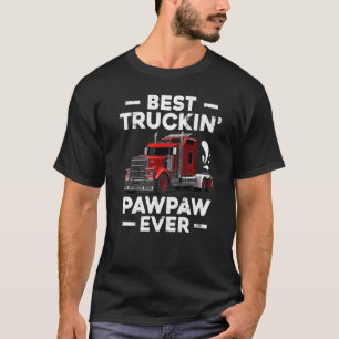 Camiseta Camionero de Rig Grande Mejor Camión Pawpaw