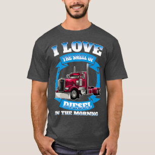 Camiseta Camionero Diesel Gift I Fumero Camión Diesel