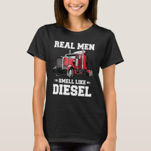 Camiseta Camionero divertido Regalos Hombres Camión Semi Tr