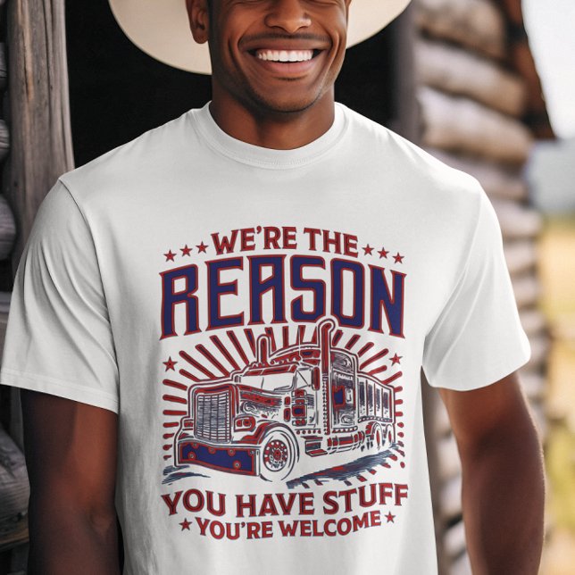 Camiseta ¡Camionero encarnando el espíritu de la carretera! (Subido por el creador)