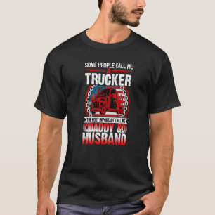 Camiseta Camionero Esposo Papi Camión Camión Camión