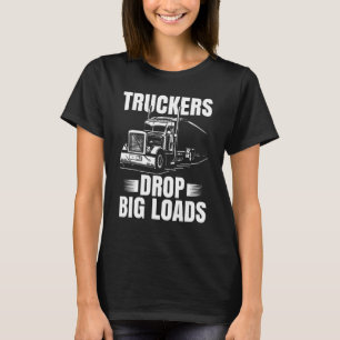 Camiseta Camionero gracioso regalos hombres camionero espos