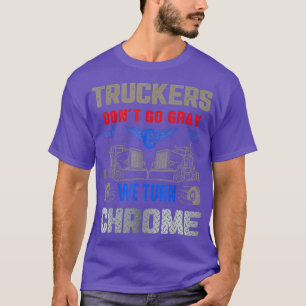 Camiseta Camionero mecánico de vehículos de motor de vintag