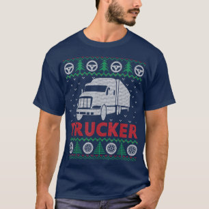 Camiseta Camionero Orgulloso Navidades Feliz Navidad pa