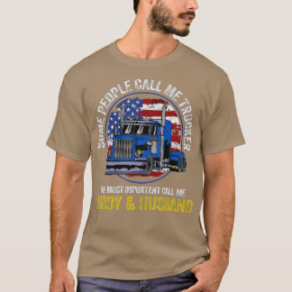 Camiseta Camionero Papá Padre Día Padre Esposo Camión Driv