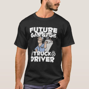 Camiseta Camionero Trampolín Futuro Camión Camión Basura