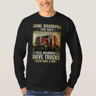 Camiseta Camionero, unos abuelitos toman Naps Real Grandpas