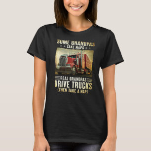 Camiseta Camionero, unos abuelitos toman Naps Real Grandpas