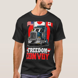 Camiseta Camioneros canadienses del Convoy de Libertad de C