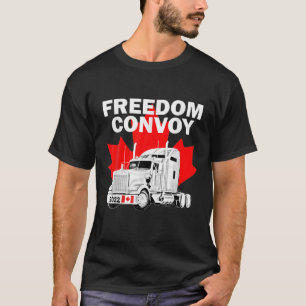 Camiseta Camioneros canadienses del Convoy de Libertad de C