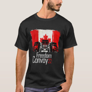 Camiseta Camioneros canadienses del Convoy de Libertad de C