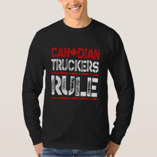 Camiseta Camioneros canadienses gobiernan Pul Hoodie