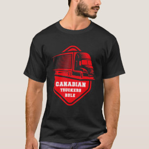Camiseta Camioneros Canadienses Por La Libertad 2022 Apoya 