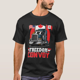 Camiseta Camioneros canadienses Suppo del Convoy de Liberta