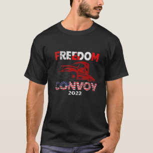 Camiseta Camioneros canadienses Suppo del Convoy de Liberta