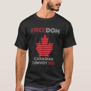 Camiseta Camioneros canadienses Suppo del Convoy de Liberta