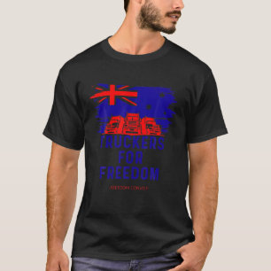 Camiseta Camioneros canadienses Suppo del Convoy de Liberta